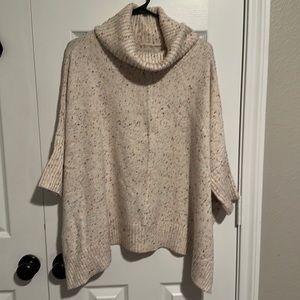 EUC Loft butterfly sleeve sweater.